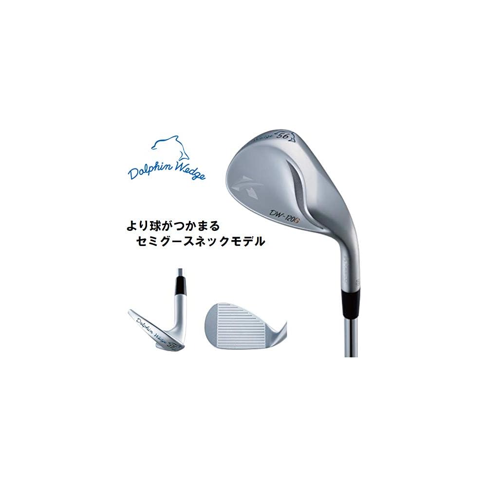 Kasco Dolphin Wedge Semi-Goose Neck Type Men's Golf Club DW-120G