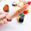 Cuisine Bag Salmon Creative Sushi Keyrings Simulation Sushi Keychains Key Chains Bag Pendants