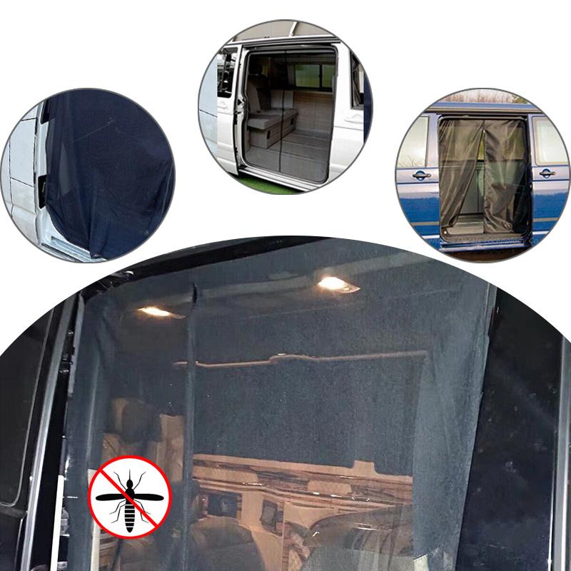 Для VW T5 T6 раздвижная дверь магнитная сетка от насекомых москитная сетка для кемпера
