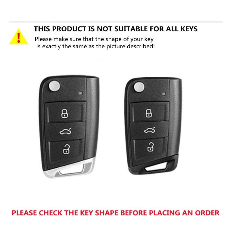 Zinc Alloy Car Remote Key Fob Case Cover Shell for Skoda Octivia Superb Fabia 1 2 Octavia a7 RS Superb Rapid Yeti Karoq Vision EH4