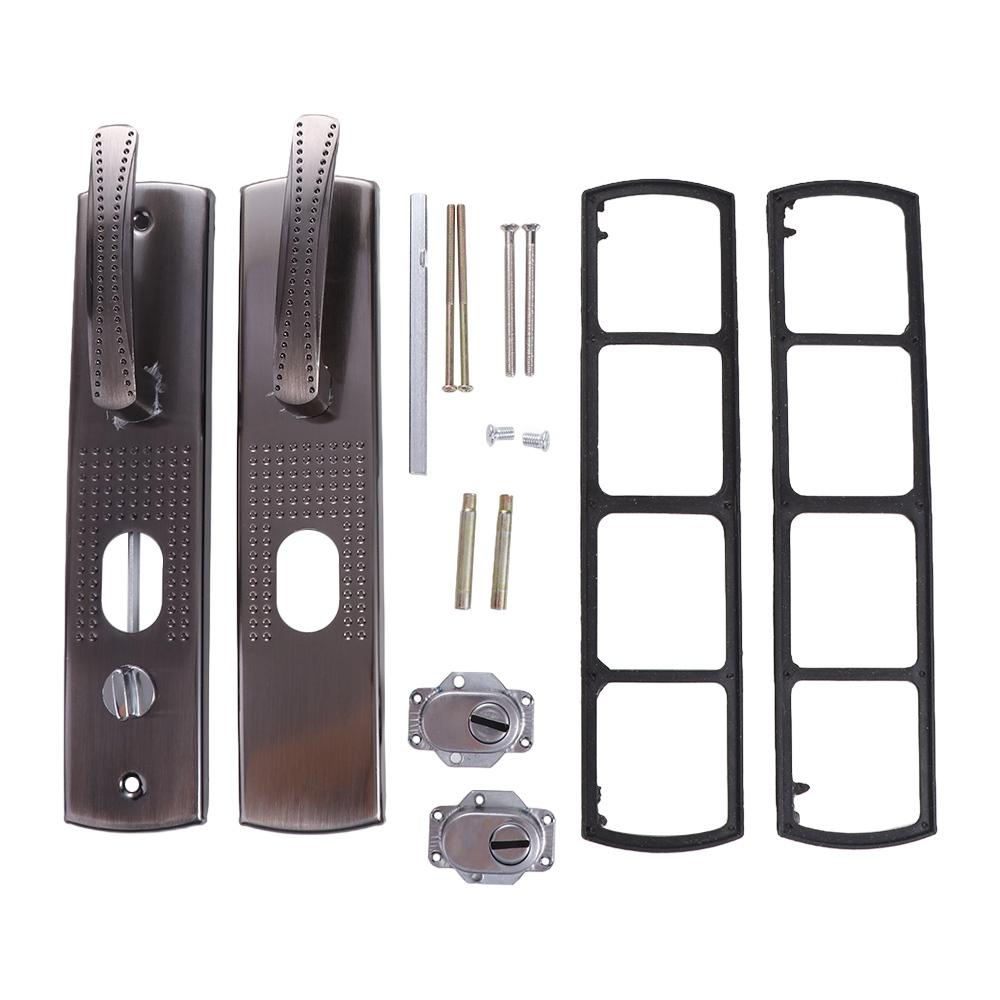 Household Hardware Universal Security Door Handle Thickened Practical Panel Handle Multi Function Widen Door Lock Door