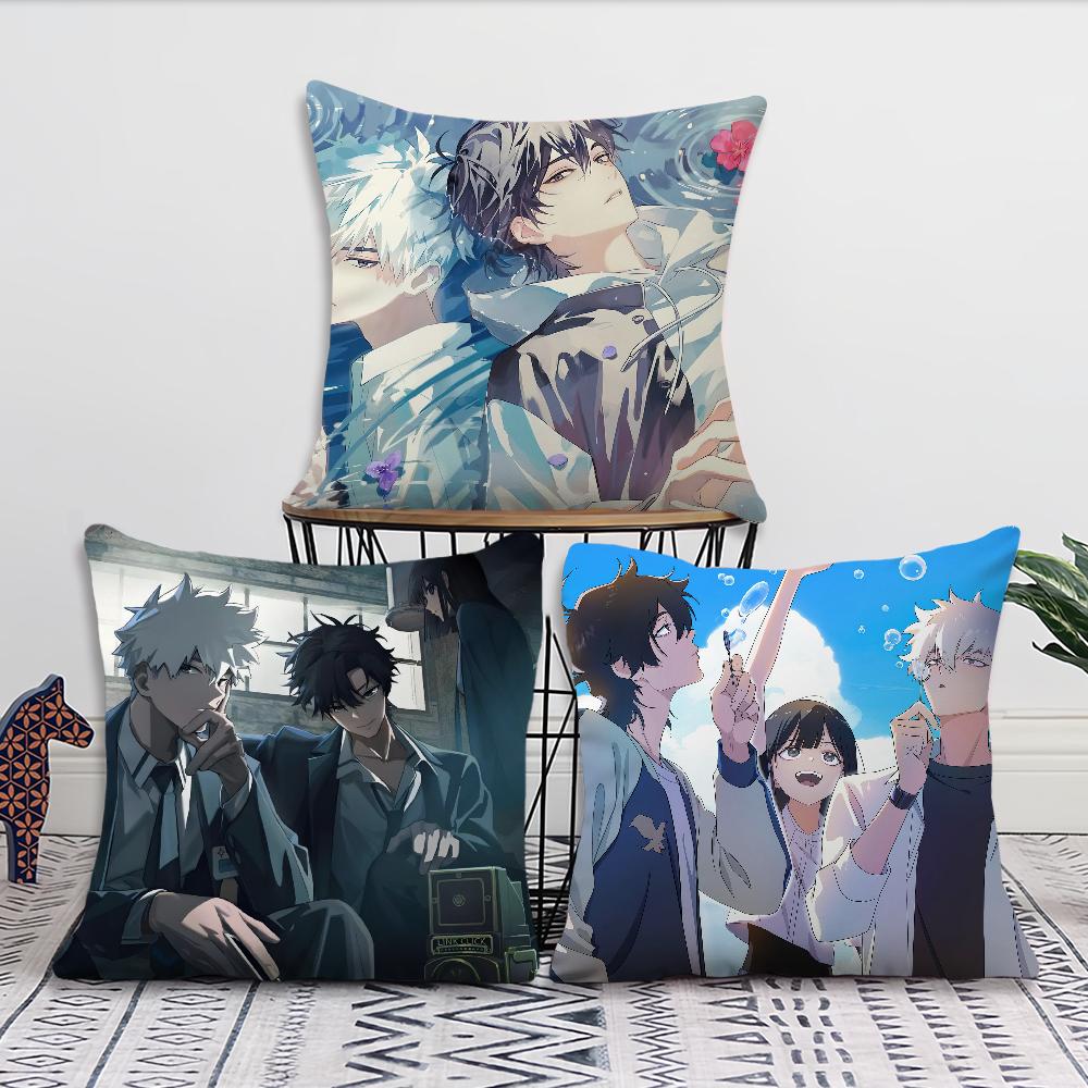 Anime L-Link C-Click B Pillow Case Home Sofa Living Room Office Shop Cover Printing Comfort Decoration Nordic Simplicity