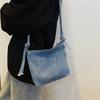 Джинсовая сумка через плечо женская 2025 новая повседневная холщовая сумка большой вместимости сумка для занятий для студентки колледжа сумка на плечо