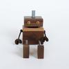 Car Air Fresheners Wooden Robot Figurine with Swinging Legs Car Outlet Ventilation Perfume Clips Car Dashboard Decoration