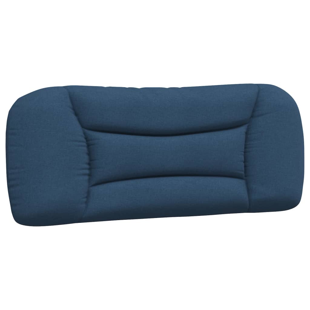 Vidaxl Poduszka Na Wezgłowie, Niebieska, 100 Cm, Tkanina