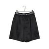 Et Rope Shorts Waist Logo Satin Shorts GAS03230 White [Adam Femme] [Sustainable] Women's (12)