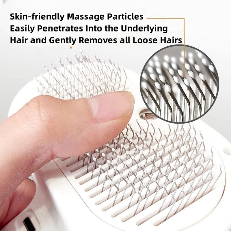 3Dog Hair Brush Cat Hair Brush Electric Pet Cleaning Brush Steam Spray Brush Massage Hair Removal Comb anti-Tangle Brush