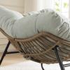 Rocking Chair, Chenille Upholstered Accent Chair, Modern Rocking Chair for Children's Room for Living Room, Bedroom, Apartment