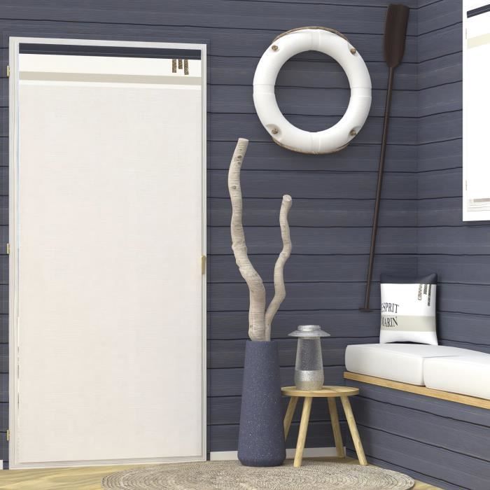 Brise bise en coton 90x200 cm ESPRIT MARIN, par Soleil d'Ocre