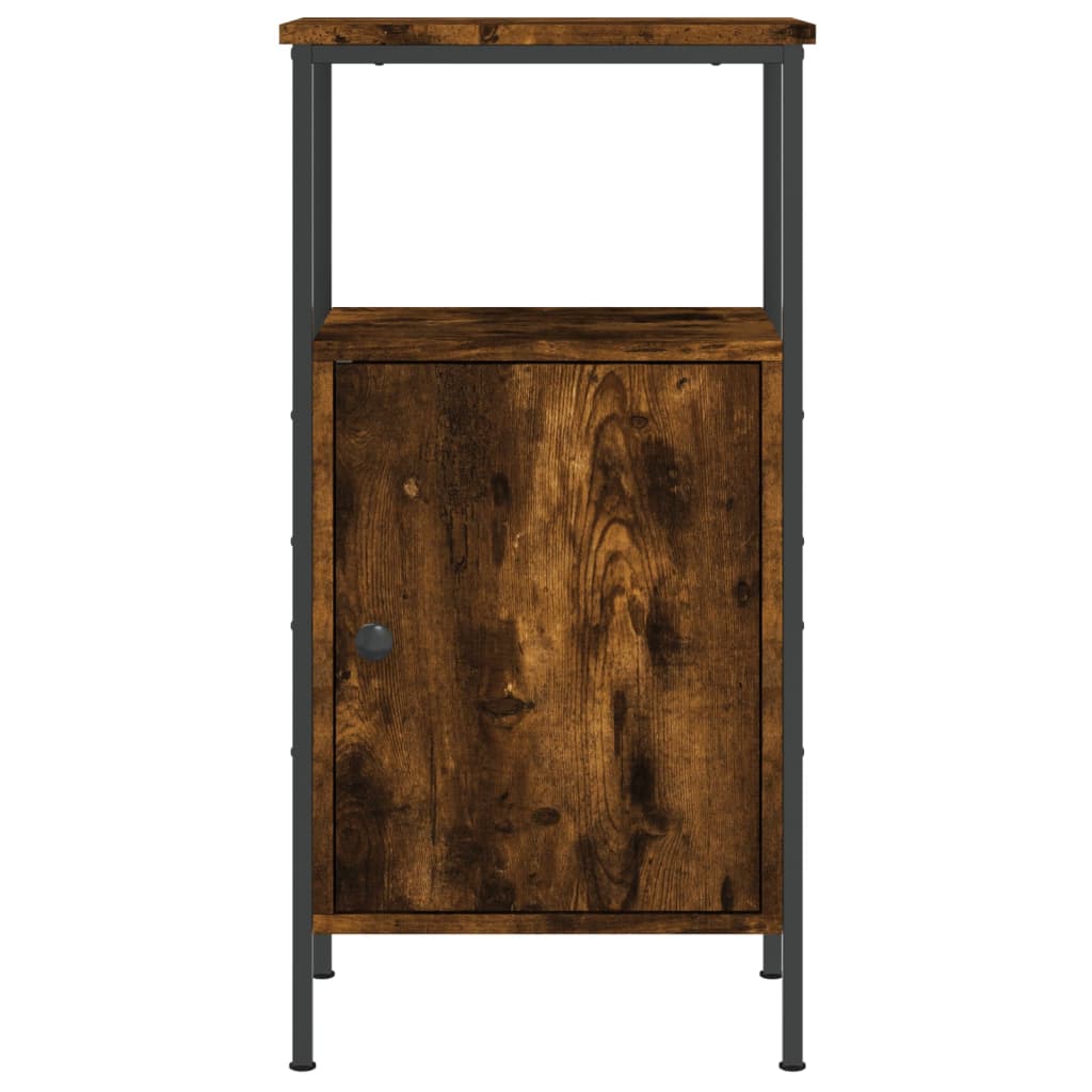 Vidaxl Прикроватные тумбы, 2 шт., Дымчатый дуб, 41x31x80 см