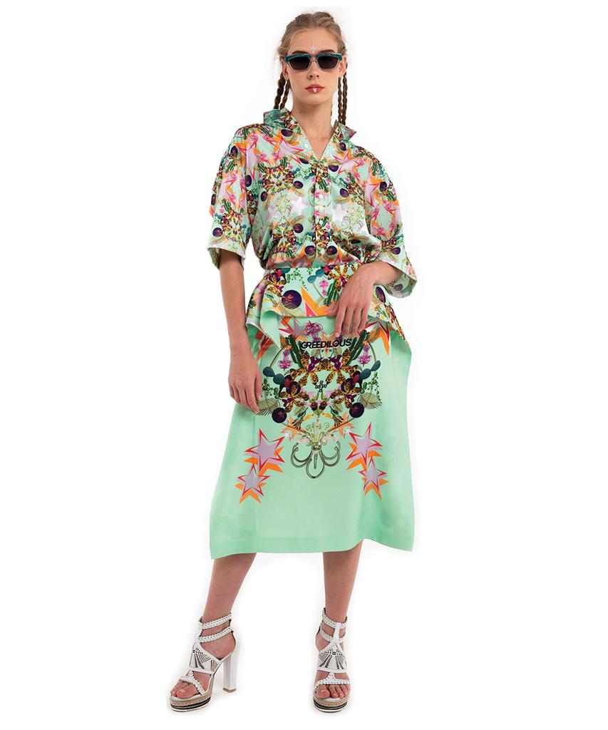 Greedius Mint Chandelier Skirt