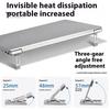 2 шт. портативная подставка для ноутбука компактный дизайн портативный противоскользящий 3 регулировки высоты кронштейн для ноутбука компьютерные держатели