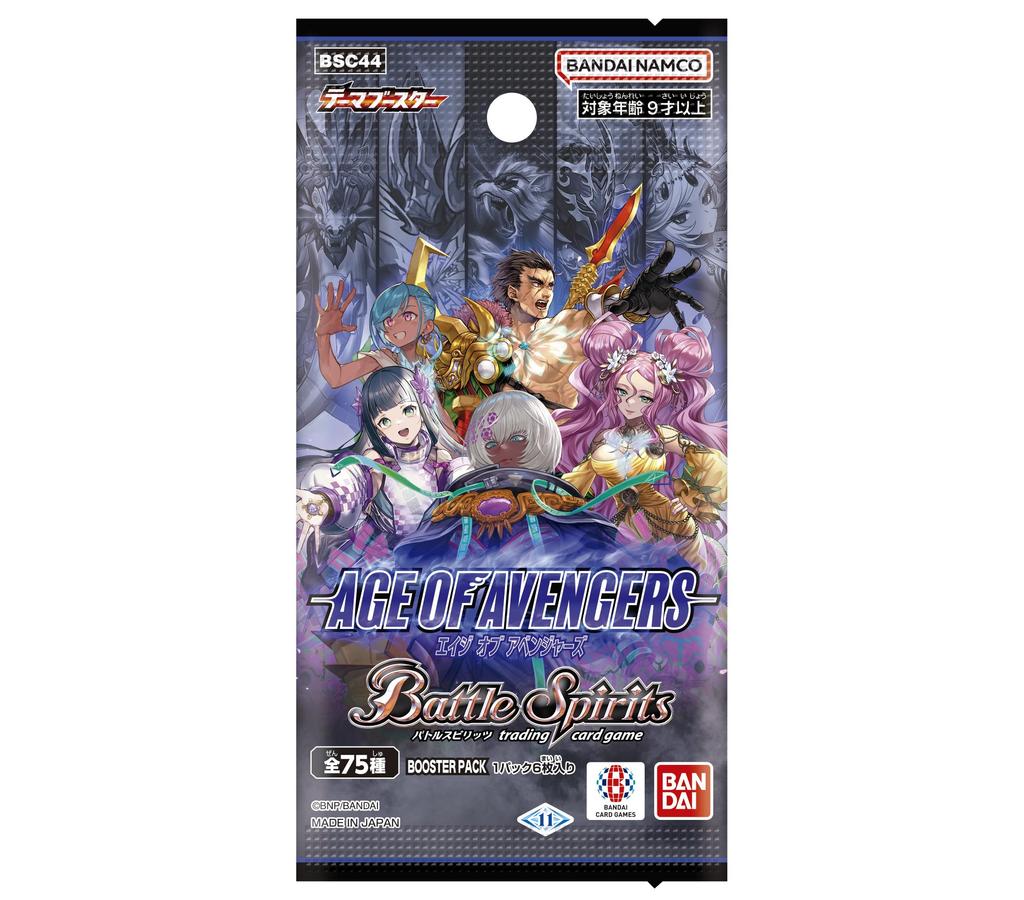 BANDAI Battle Spirits AGE OF AVENGERS Booster Pack 20 упаковок [BSC44] (BOX)