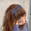 Korean Frosted Large Barrettes For Women Girl Hair Accesories Fashion Color Solid Acrylic Hairpins Toothed Non-slip BB Hair Clips