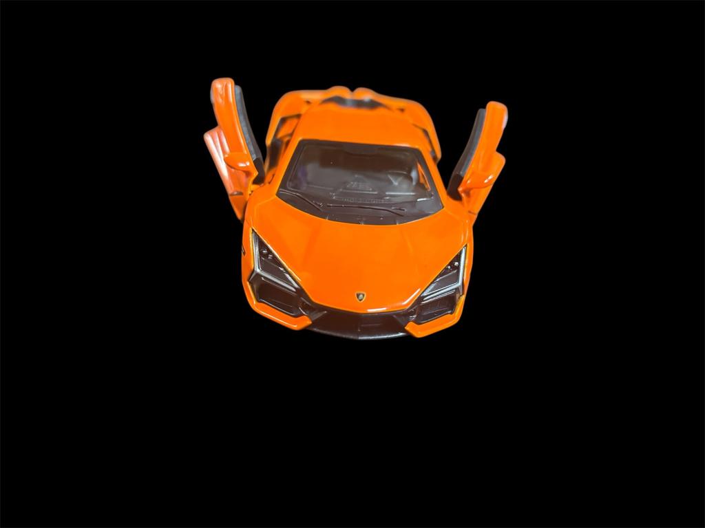 Kinsmart Lamborghini Revelto Оранжевый Металлическая Модель Автомобиля KT10309OG 1/36