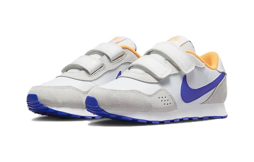 Nike MD Valiant PS Амортизация с защитой от скольжения Устойчивость к истиранию Низкие Беговые кроссовки Бело-синие Детские CN8559-110
