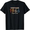 Vintage 1966 Funny  Gift Men Women T-Shirt Unisex Summer Streetwear Tops Print On Demand Mens T Shirt Camiseta Hombre