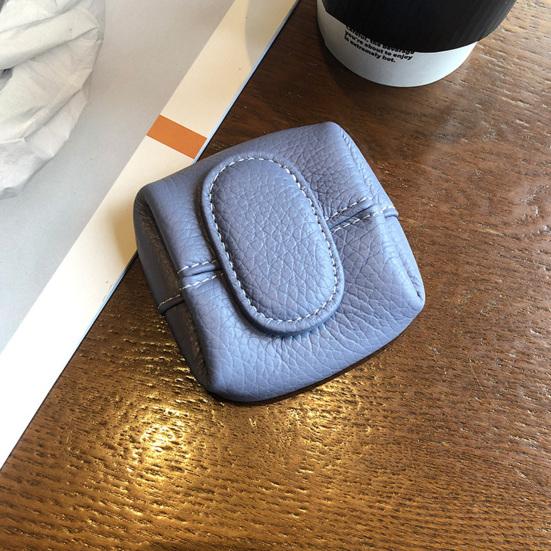 Мини кошелек для монет на кнопке, маленький кошелек, чехол для мелочи, женский кошелек для ключей, губной помады, наушников, органайзер для сумочки