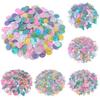 Fashion Daisy Flower PVC Patch Magic Color 6 Style Butterfly Cherry Blossom 500Pcs DIY Clothing Accessories Creative Heart Beaded Sequins
