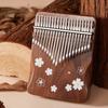 Kalimba 21 Keys Professional Instruments Wood 17 Keys Kalimbas Sound Therapy Children Beginner Practice Small Musical Keyboard Thumbs Piano Device