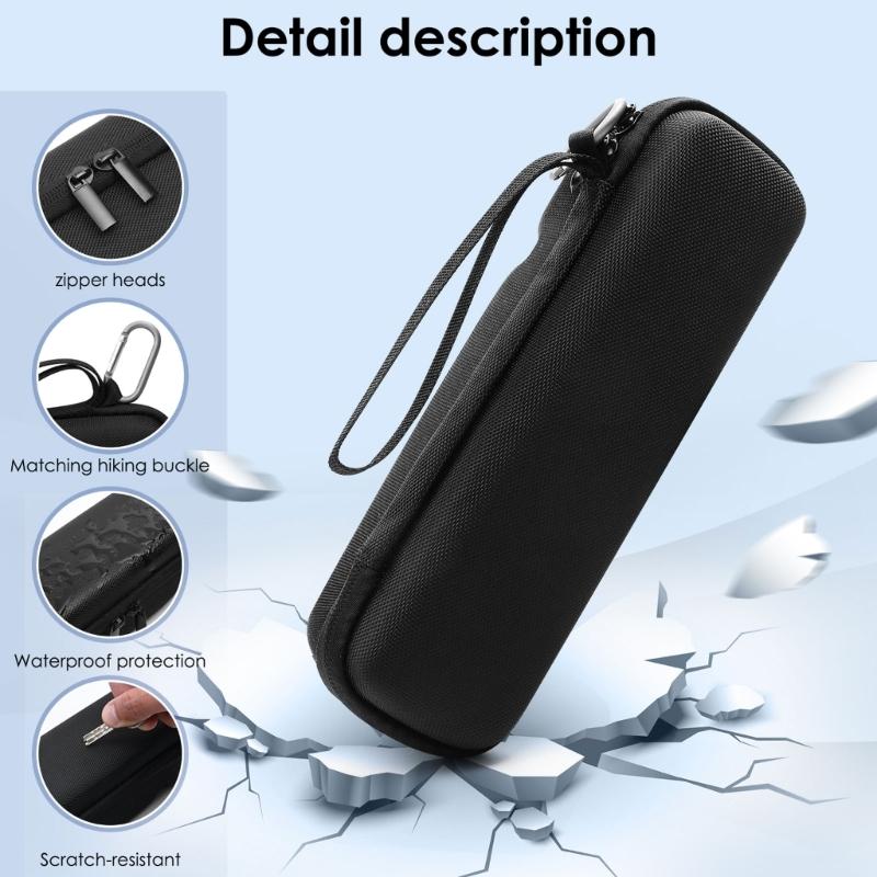 Жесткий кейс из ЭВА для Power Bank 27650 и 24000 мАч, сумка для хранения, ударопрочный жесткий бокс, чехол для хранения с сетчатым карманом
