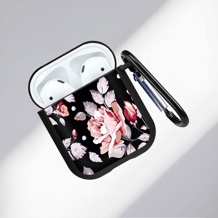 Чехол для Airpods Pro 3 Pro2 1 Pro3 4 2 Мягкие чехлы для наушников Чехол Цветочный принт