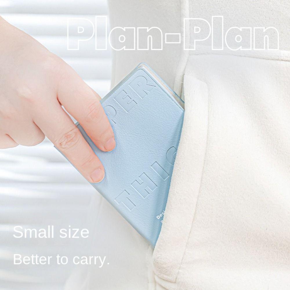 Водонепроницаемый кожаный чехол для блокнота Минималистский планировщик Блокнот Карманный блокнот для офисного использования