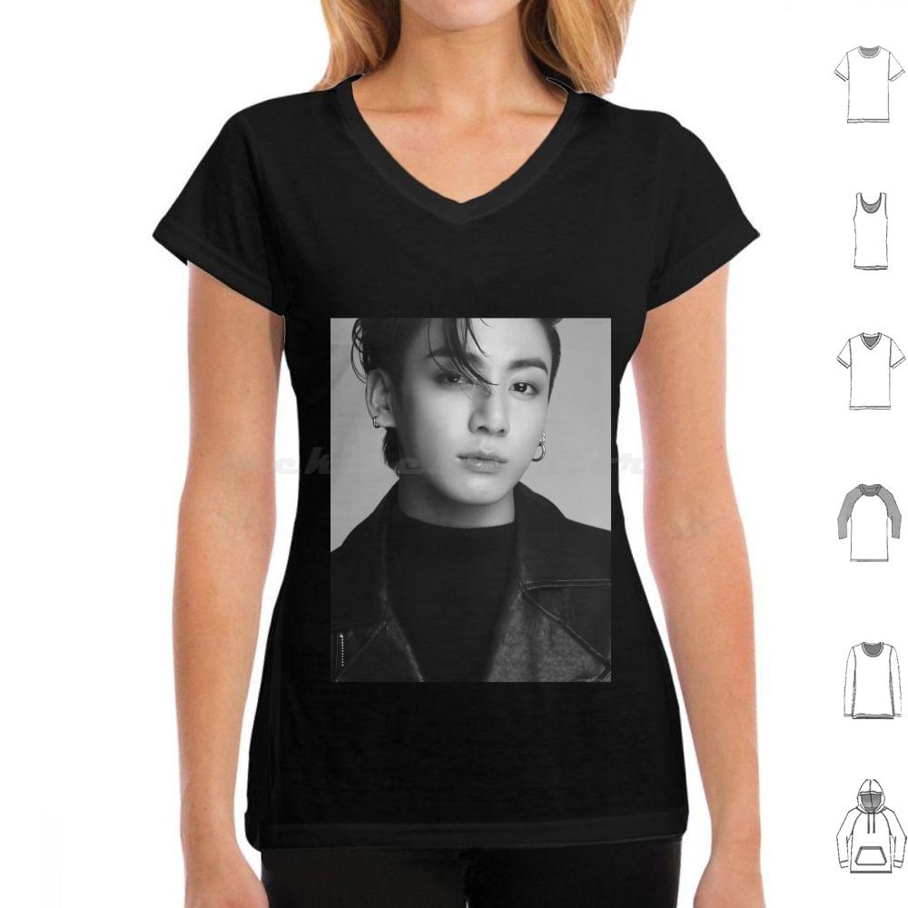 Jungkook T Shirt Big Size 100% Cotton Jungkook Suga Aesthetic Suga Namjoon Rm V Taehyung V Joonie Hobi Hoseok Jimin Jin
