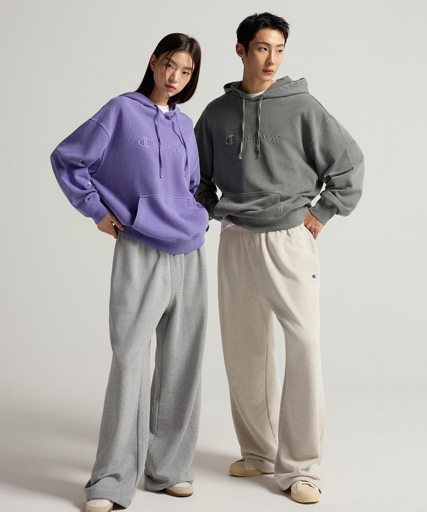 CHAMPION C-Logo Relaxed Fit Sweatpants Oatmeal