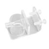 Aquarium Water Pipe Clamp Professional High Transmittance Acrylic Fish Tank Pipe Clip for Fish Tank Aquarium Single