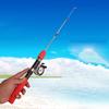 Retractable Fishing Rod Portable Flexible Elastic Bait Casting Rod
