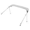 3 Bow Boat Bimini Tops 72"Lx(85"-90")W x 46"H Awning Canopy Light Grey