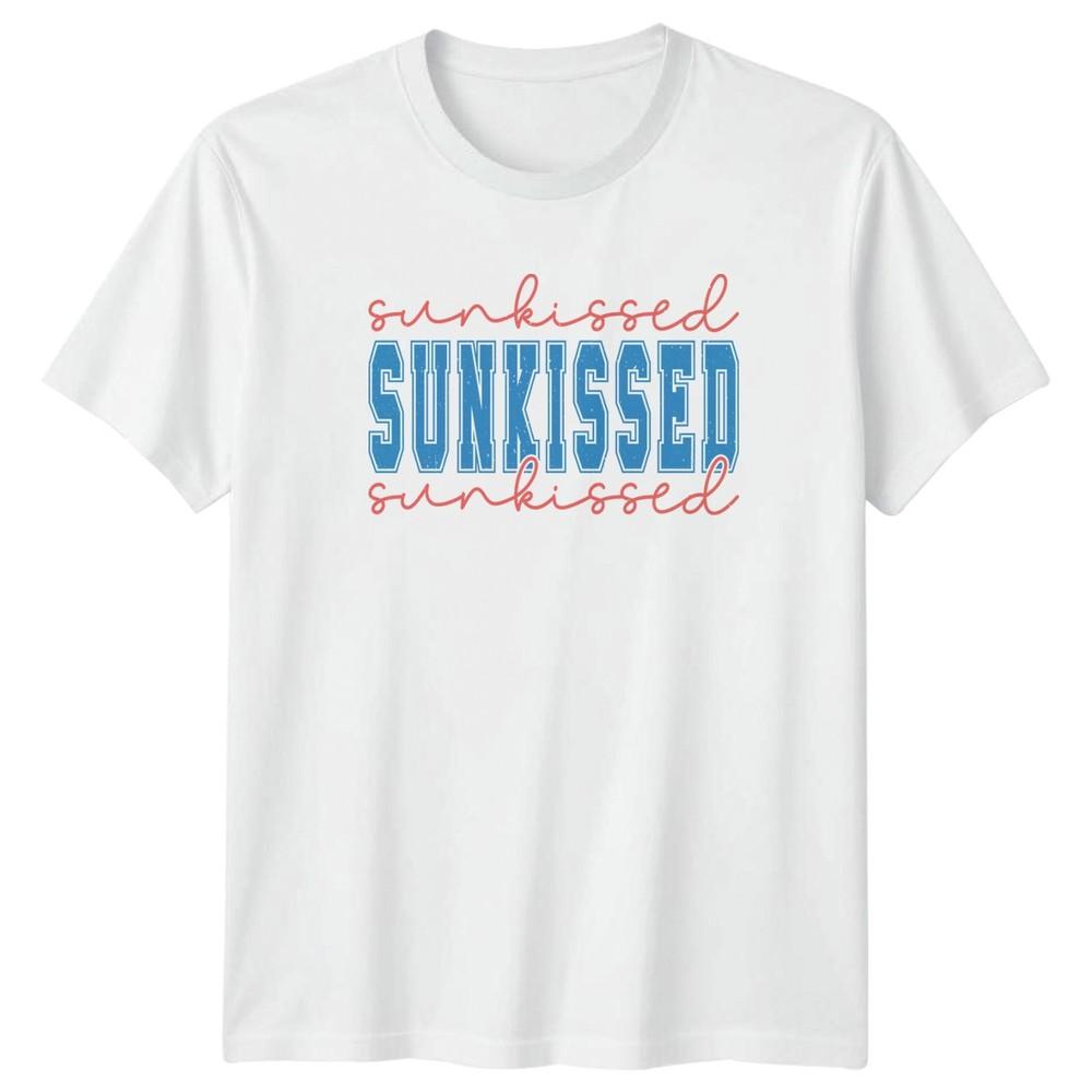 Sunkissed Unisexs TShirt Summer Summer Vibes Gift For Her