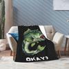 Cartoon fish animal Printed Blanket for Sofa Bed Travel Camping Living Room Office Conditioning Blanket for All Seasons Gifts