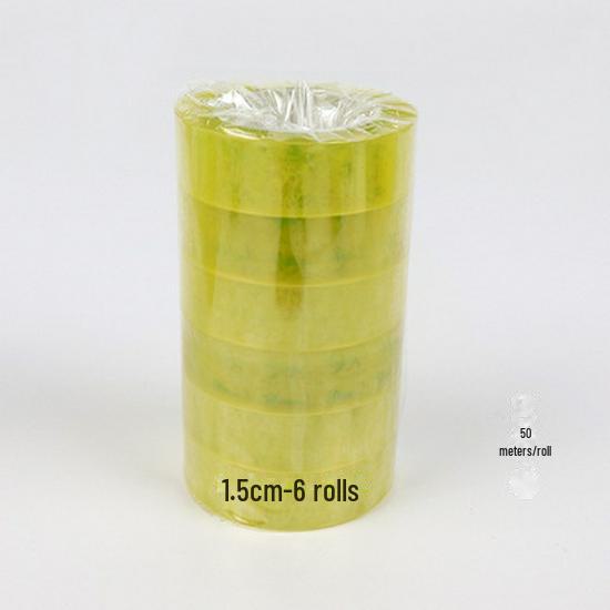 Прозрачная клейкая лента с цветочным узором для канцелярских товаров и упаковки.