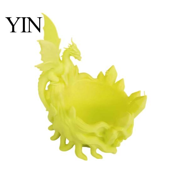 Decorative Key Storage Bowl Dragon Bowl, 3D Printed Jewelry Holder for Eye-catching Decor Accessory Entryway Desktop Dressing Table, Unique