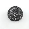 3D Hollow Out Plastic Fish Hiding Cave Aquarium Ornament Black Shell Shelter for Shrimp Crystal Fish Breeding Tank Landscaping Decoration Supplies