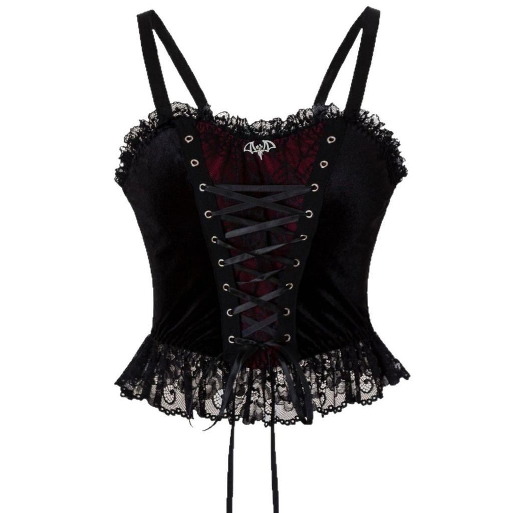 Womens Sexy Bustier Corset Top Eyelet Lace-up Floral Print Push Up Crop Tops Vintage Tank Top Party Clubwear Bodice