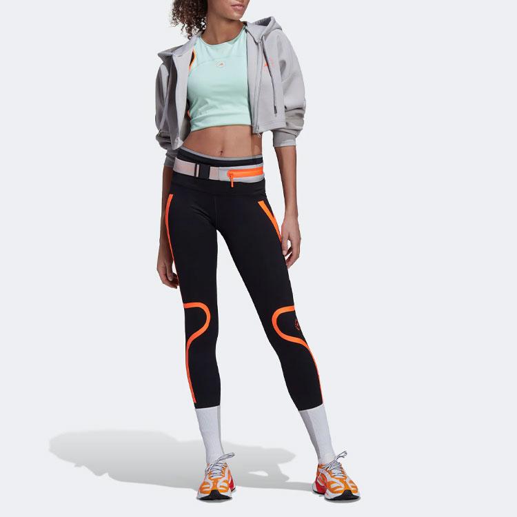 adidas X Stella McCartney Беговые брюки Женские Черные Умеренные HD9115