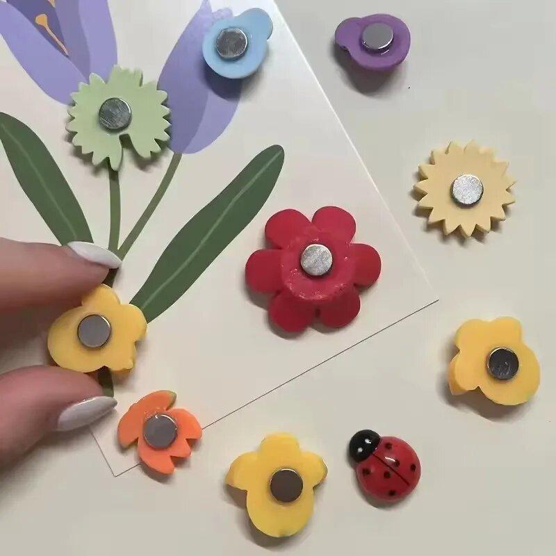 10pcs Adorable Refrigerator Magnets Set • Durable Strong Hold • Versatile Home Decor for Kitchen & Office Gifts