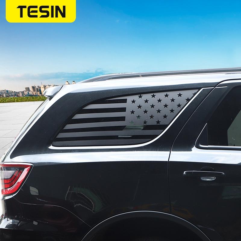 TESIN украшения на задние окна, наклейки, отделка для Dodge Durango 2011 2012 2013 2014 2015 2016 2017 + экстерьер автомобиля
