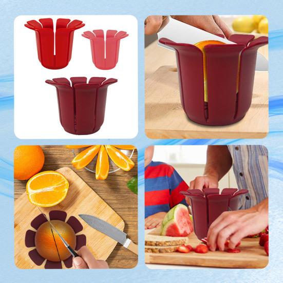 Fruit Slicer Cup Strawberry Banana Grape Slicer Egg Cutter Large Capacity Kitchen Gadget