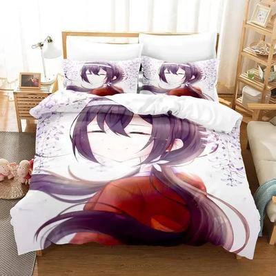 3D-принт аниме Kawaii Girl Kyouka Комплект постельного белья Single Twin Full Queen King Size Комплект постельного белья для взрослых и детей, комплект пододеяльников