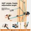 Multifunctional Desktop Phone Holder Adjustable Lazy Folding Aluminum Alloy Arm Stand for Live Stream Watching Tv on The Bed