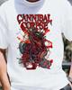 Белая футболка с коротким рукавом группы Cannibal Corpse Все размеры от S до 45XL 2F92
