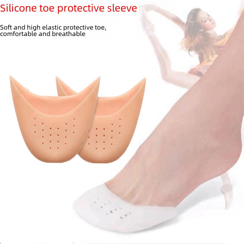 Силиконовые противоизносные защитные накладки на пальцы ног для высоких каблуков