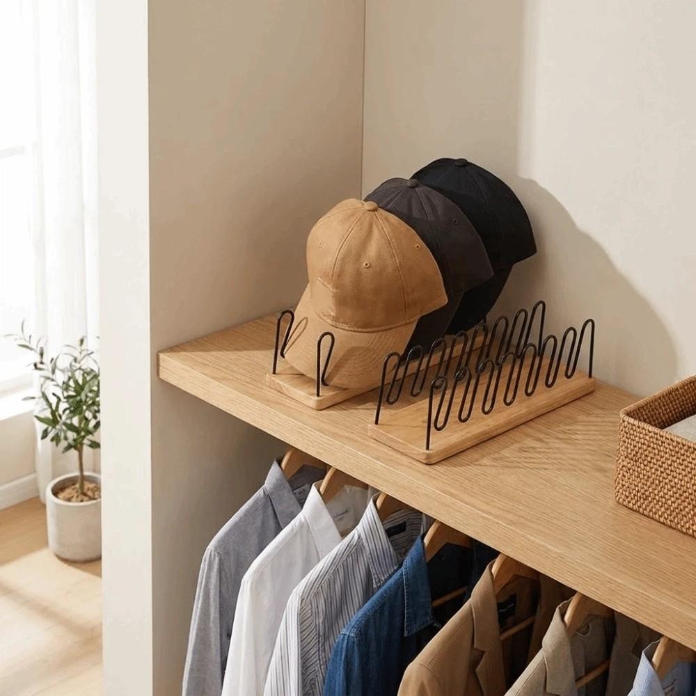Durable Hat Organizer Compact Hat Storage Rack Storage Tool Hat Display Rack Bedroom