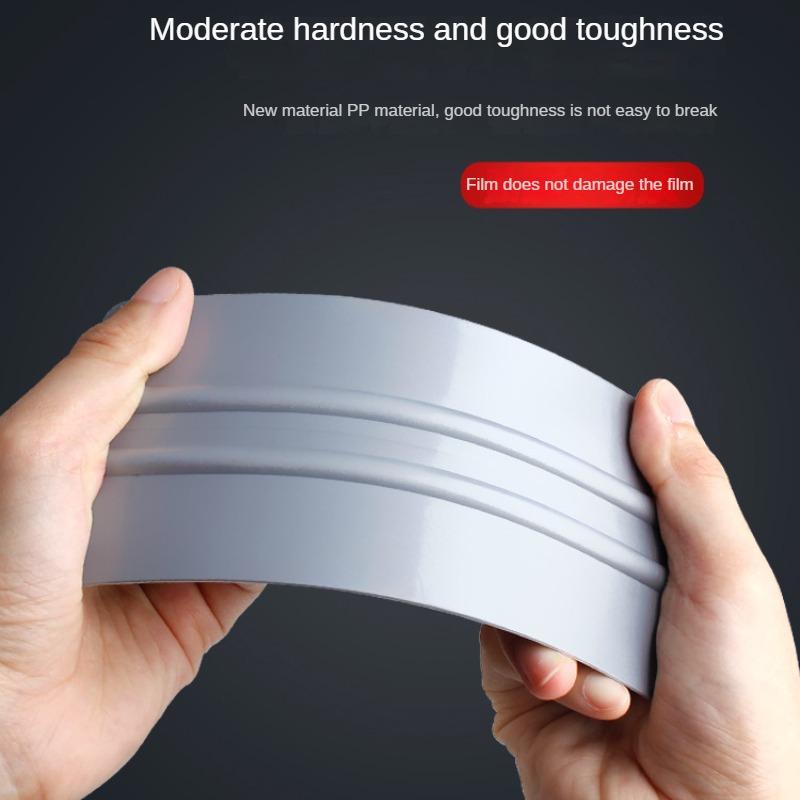 Большой ракель с фетровым краем для обтяжки, инструмент для нанесения наклеек без царапин для крафтовой виниловой пленки, автомобильной виниловой пленки, графических наклеек