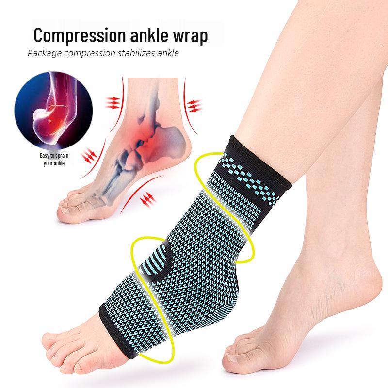 All-Season Breathable Knit Ankle and Heel Protector for Sports