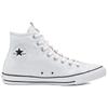 Converse Chuck Taylor All Star Удобные и Универсальные Высокие Эспадрильи Унисекс Белые